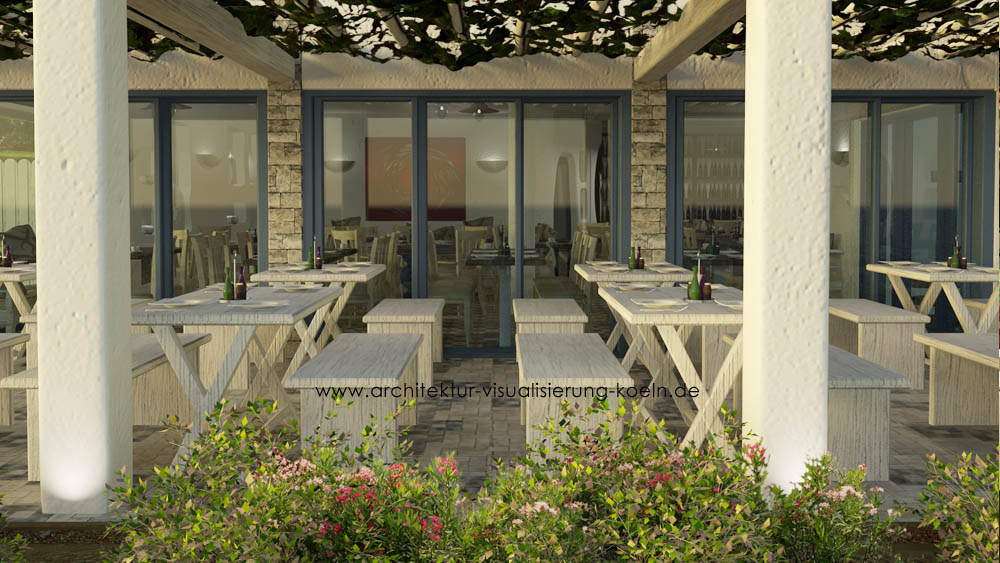 10 rendering restaurant